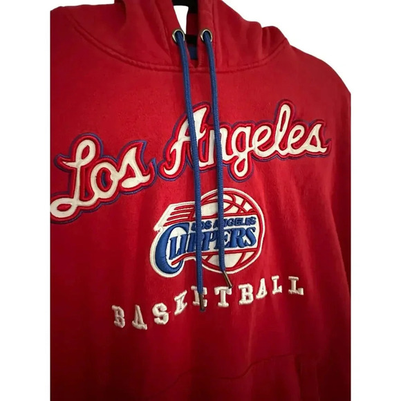 Unk USA Red Los Angeles Clippers Basketball NBA Hoodie Size XL - Picture 2 of 6